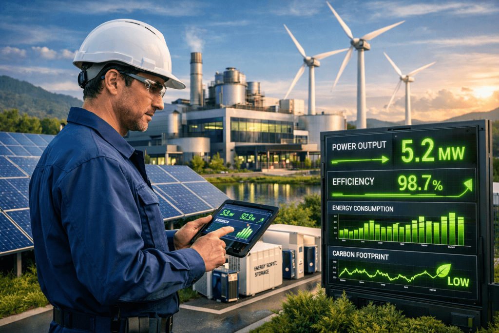 Hệ thống EMS quản lý năng lượng nhà máy FDI