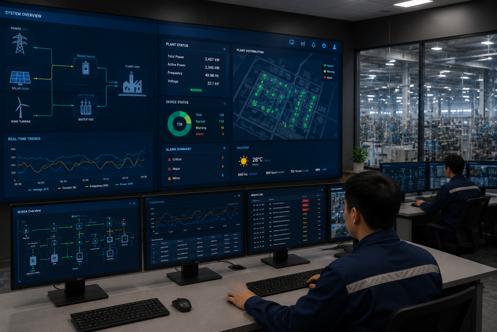 Giải pháp giám sát (SCADA, OCC)
